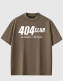 404 CLUB - Brown Signature Tee - Drop 001