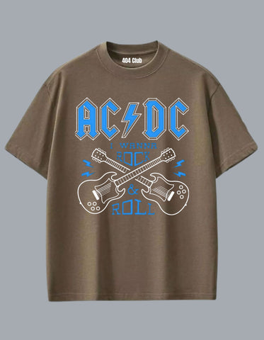 AC/DC Tshirt - BROWN - Drop 001